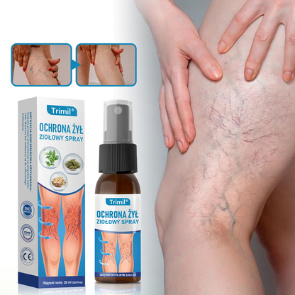 Trimil® Ziołowy Spray na Ochronę Żył - Klinicznie udowodniono, że eliminuje żylaki w zaledwie 7 dni!